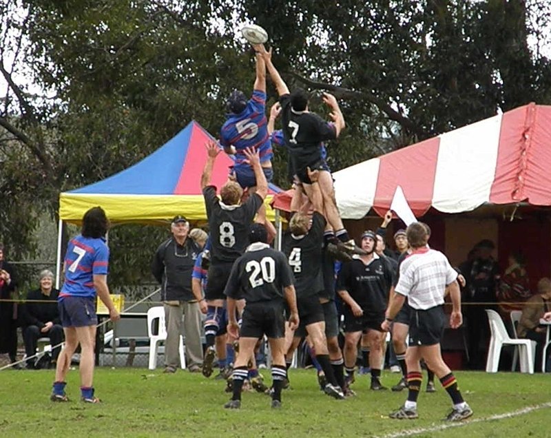 2nd XV line out